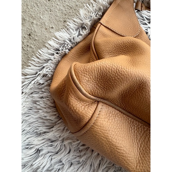 Prada 100% Authentic Light Brown Leather Shoulder Bag - Picture 11 of 12